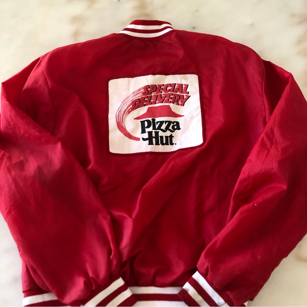 Vintage PIZZA HUT VINTAGE Y2K retro swingster bomber varsity jacket